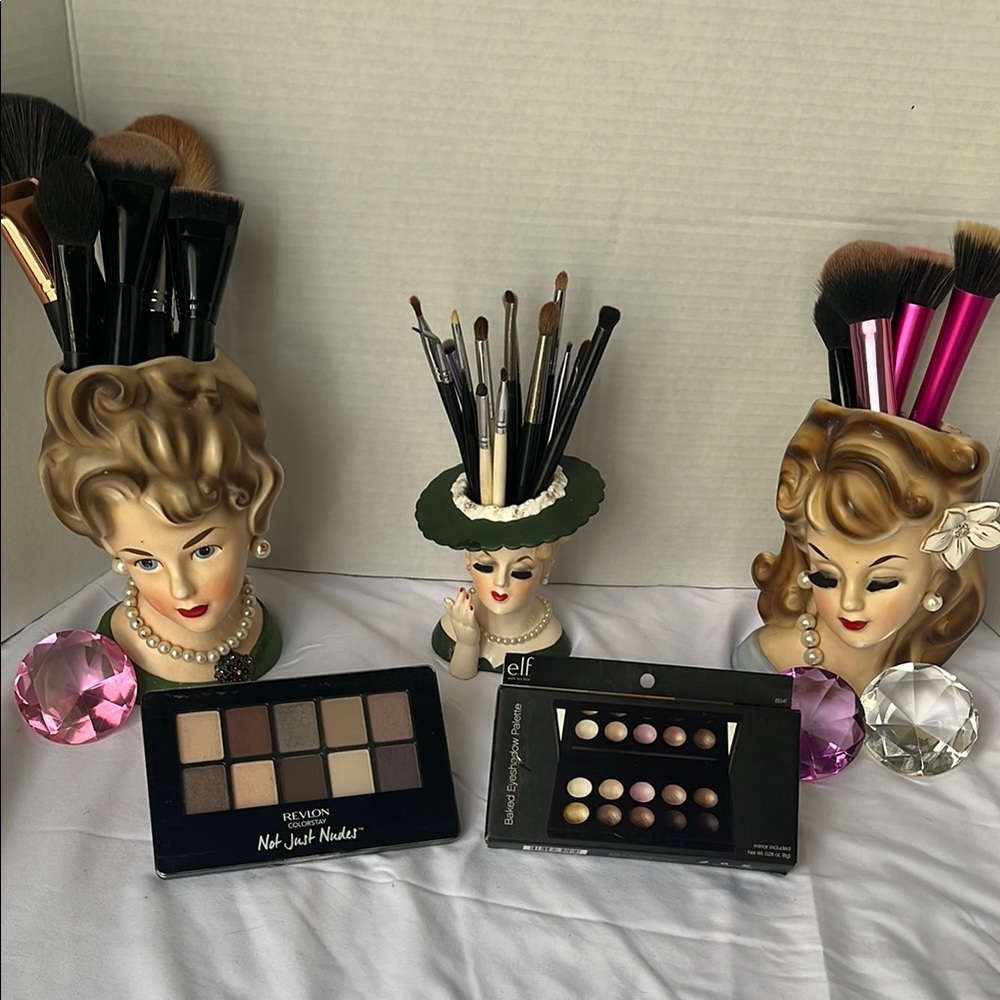 Revlon 02 Romantic Nudes + Elf Baked Texas New Sealed